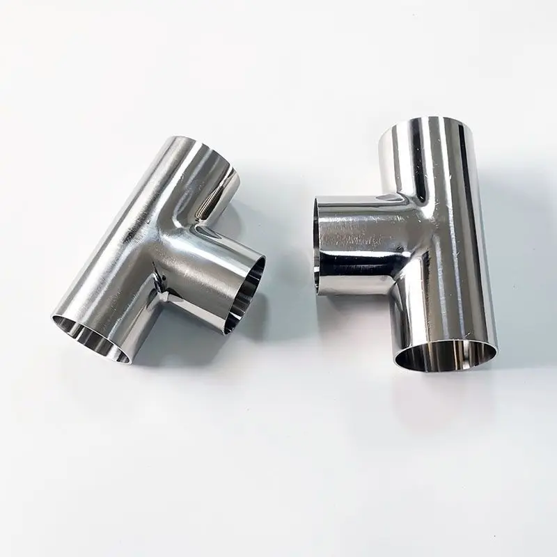 Factory Wholesale Food Grade Transition Fittings Stainless Steel Plumbing Pipe Press Fitting