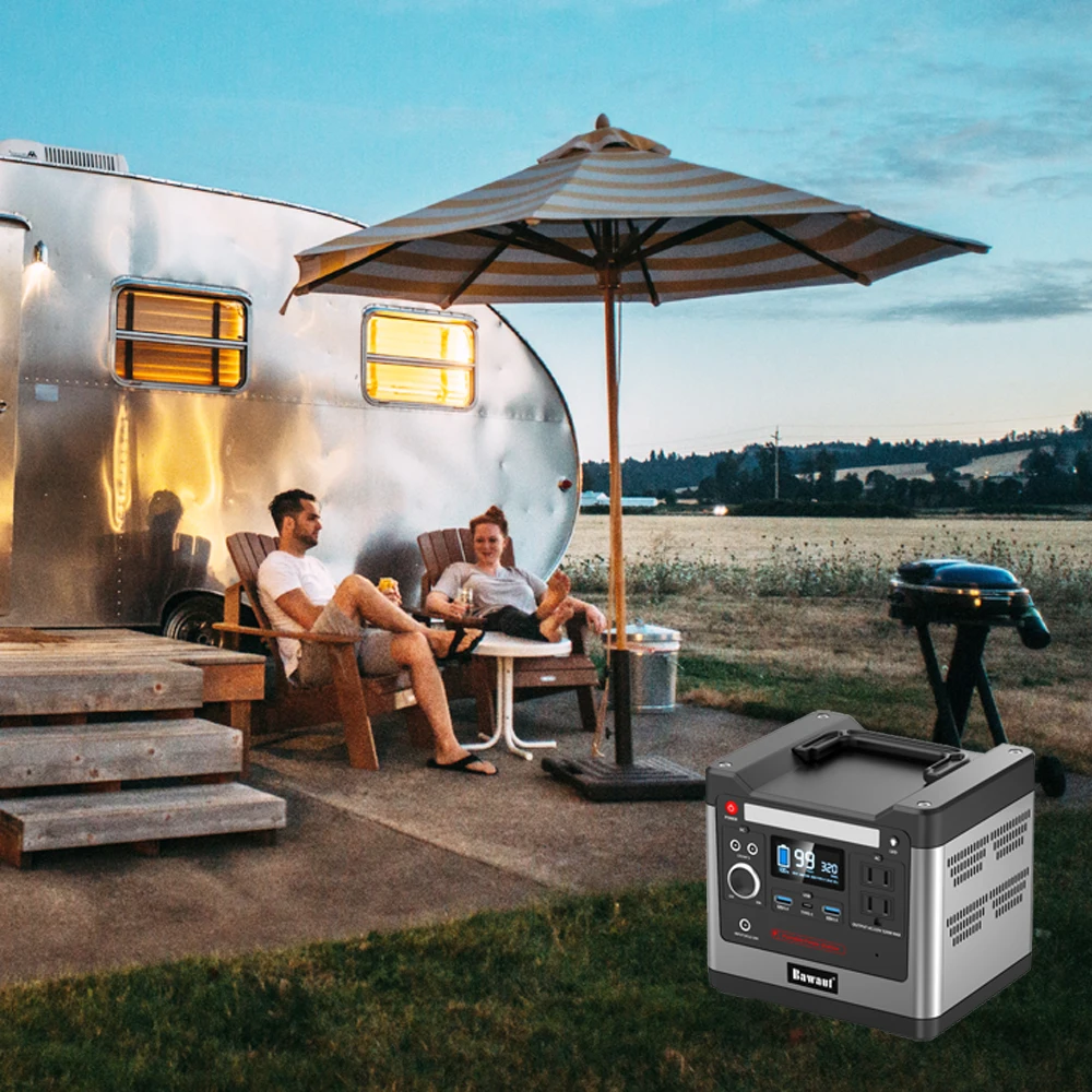 Factory Wholesale 300W Solar Energy System 110V Power Station DC AC USB For Outdoor Adventure