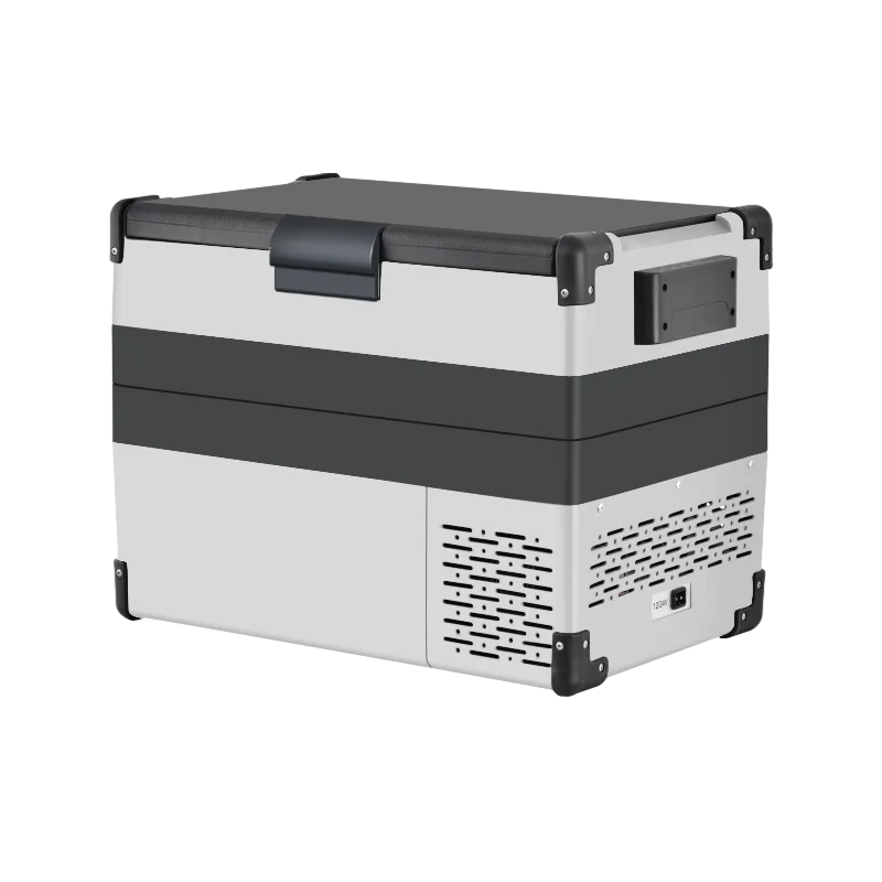 OEM Customized Portable Camping Car Fridge Freezers  Fishing Rv Caravan Portable Refrigerator Dc12/24v Input Mobile Cooler Box