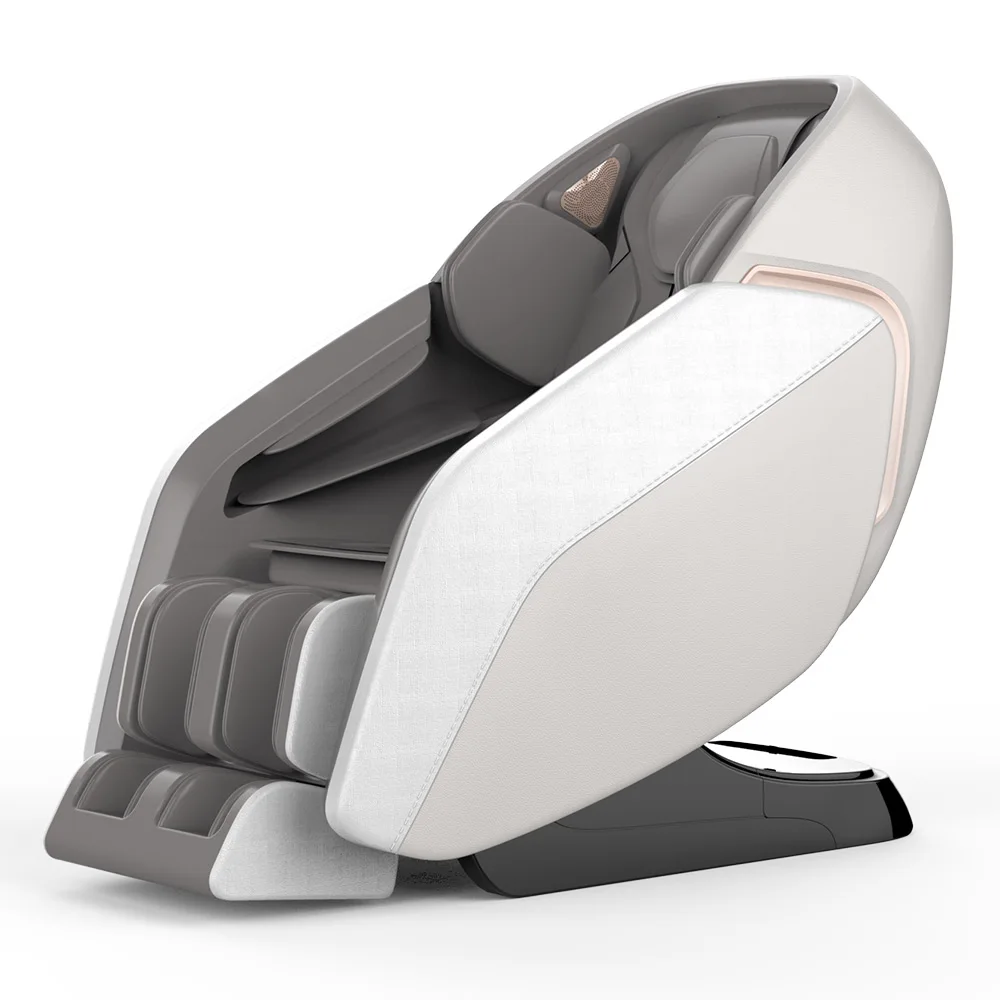 Hot compress buttocks kneading heating sl track electric high end massage chair with heart rate detection