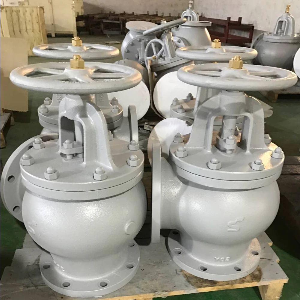 JIS F7306 ANGLE VALVES CAST IRON 5K200