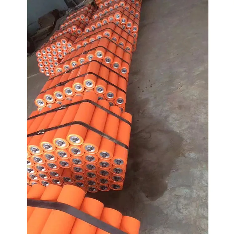 Wear-resistant bearing rollers of industrial large conveyors are used in mining quarries