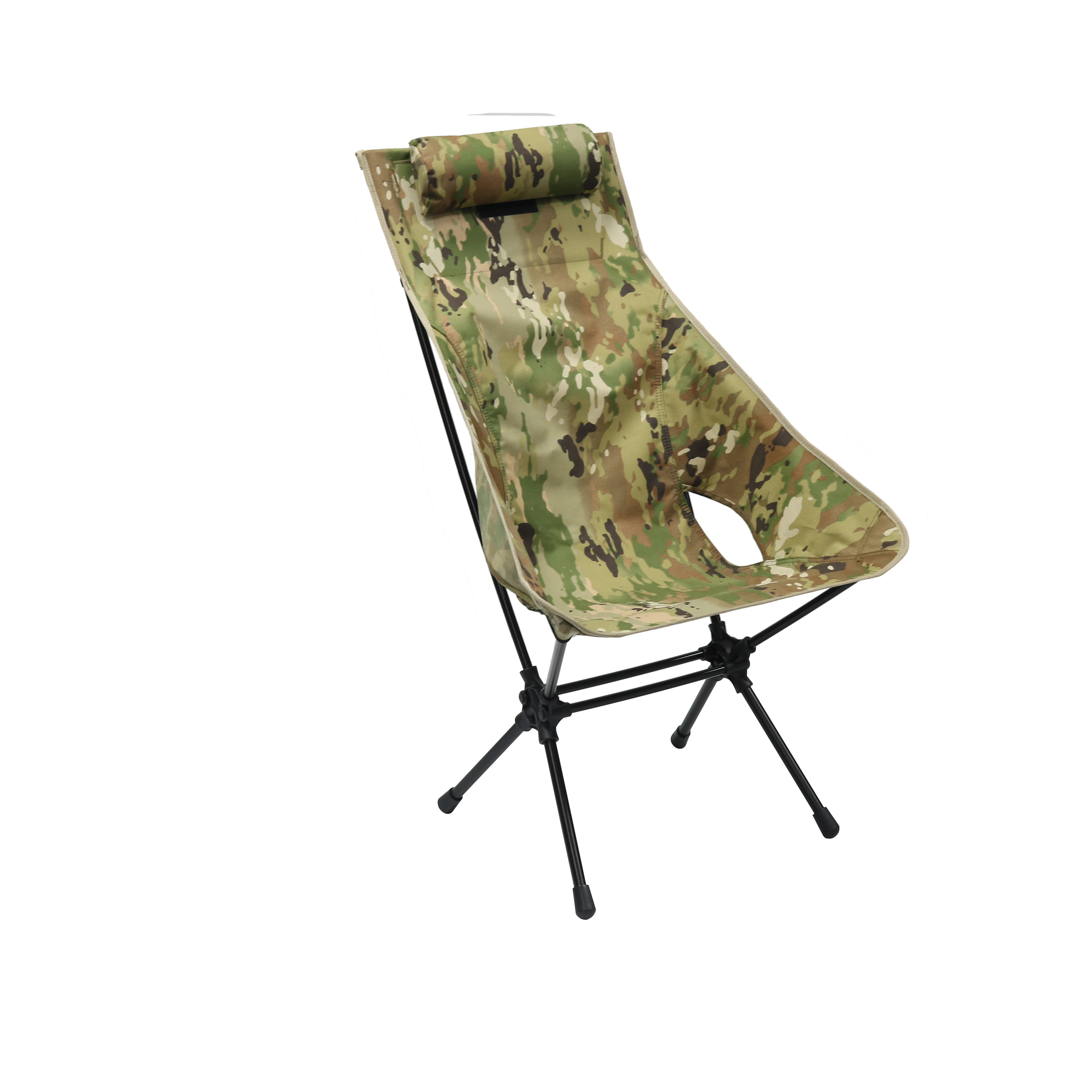 Wholesale Aluminum Custom Logo Tall Folding Chair Portable Foldable Recliner Camp Chairs
