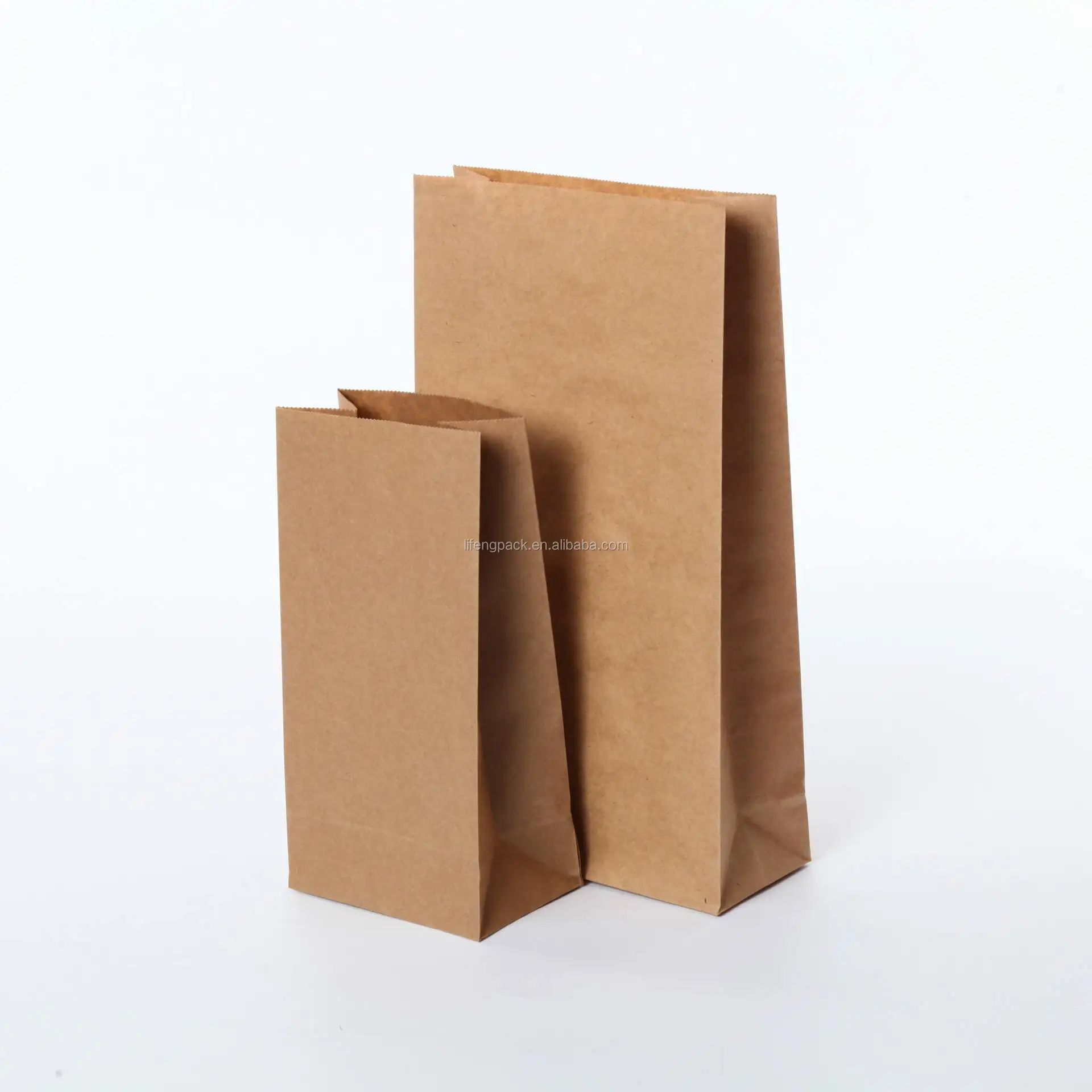 Fully Automatic Square Bottom Big Brown Kraft Shopping Paper Bag Making Machine Price For Sale