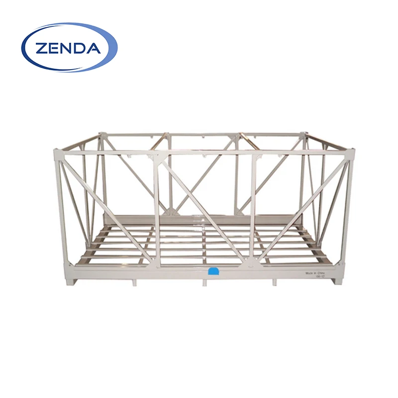 Pallet stacking manufacturers Folding steel pallets stillage
