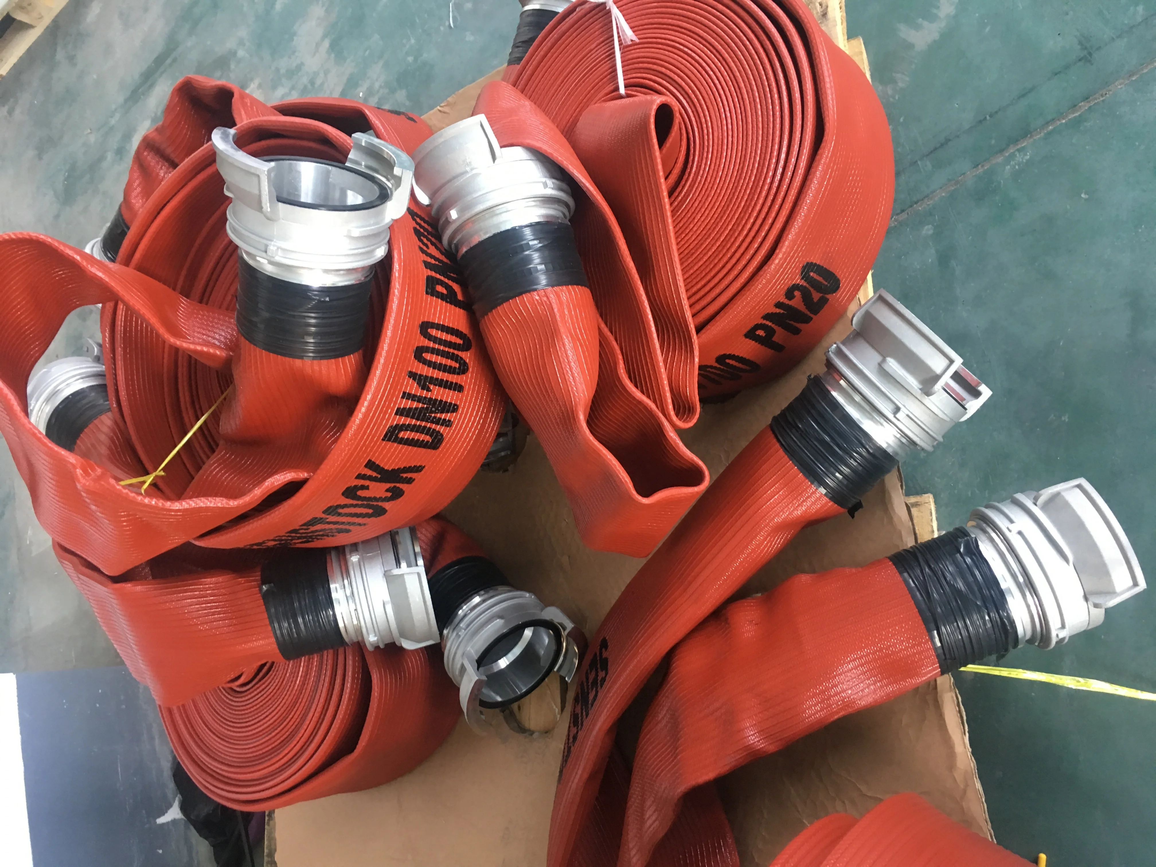 advanced technology high pressure 10 meters fire hose for sale used 2' 3' 4' diameter