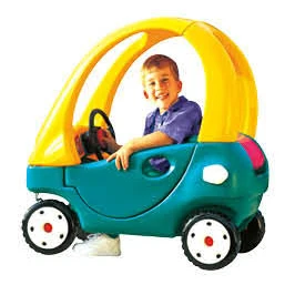 Little four wheel kids ride on car