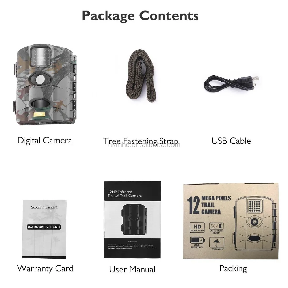 Mini Portable Tracking Camera M330 Trail Camera Trap Wildlife Hunting Camera Waterproof IP65