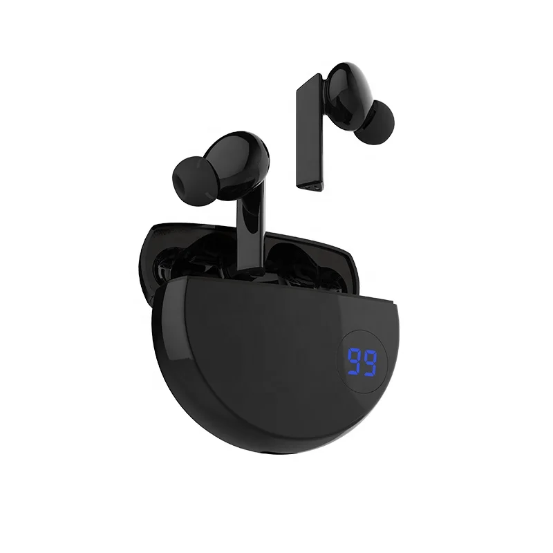 
Hot Selling BT 5.0 hall switch LED Display Mini TWS Earbuds Wireless Earbuds BT True Wireless Earphone 
