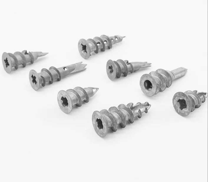 Customized Zinc Alloy Zamak Easy Drive  Anchors