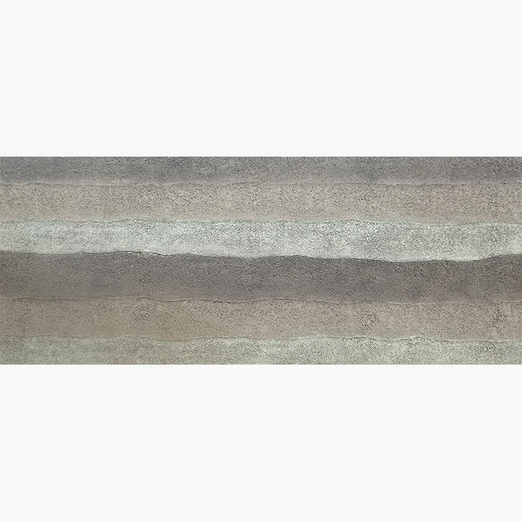 MS Rammed Earth Board 1200X3000mm Big Slab Size  Wall Cladding Flexible Tiles For Villa Hotel Shopping MALL