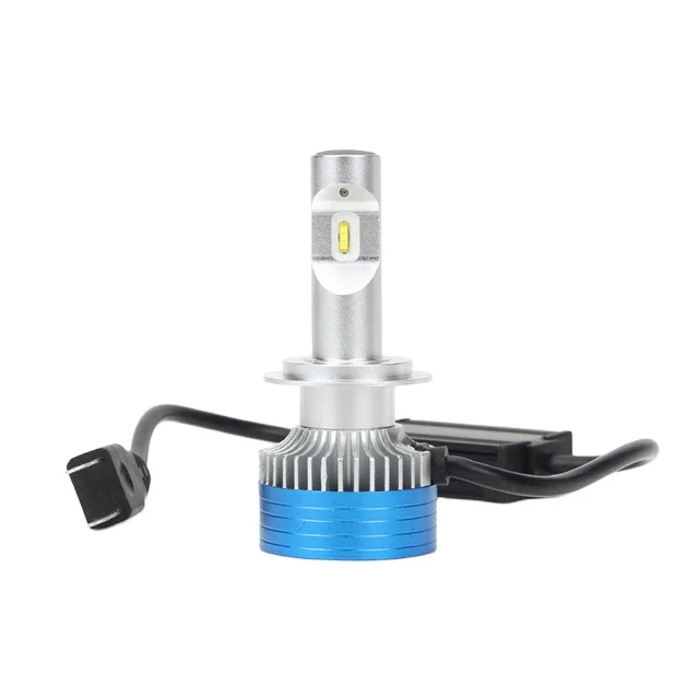 
Automobile LED headlight dual color temperature H7 Dark Blue and White Color Car light 