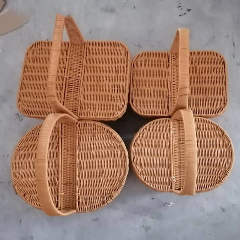 Factory Wholesale woven storage basket fruit and vegetable basket picnic basket Eco Friendly