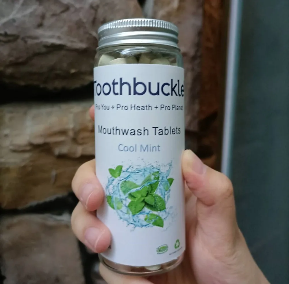 Solid Toothpaste Tablets Chewable Mouthwash Tablets With Private Label