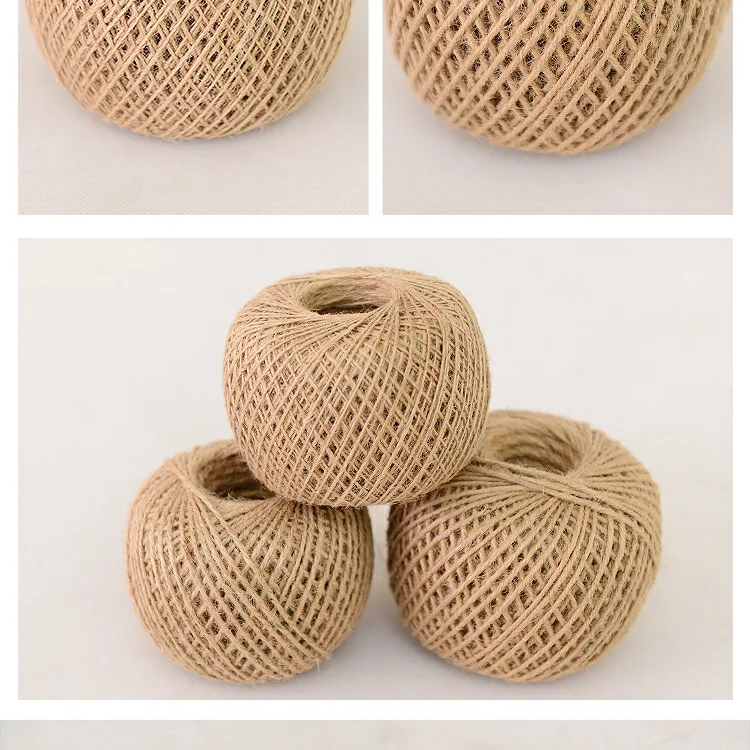2020 High Quality Colored Jute Yarn for Carpet/Knitting