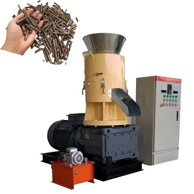 Peletizadora Rice Husk Wood Pellet Machine Biomass Fuel Wood Sawdust Straw Pellet Making Machine