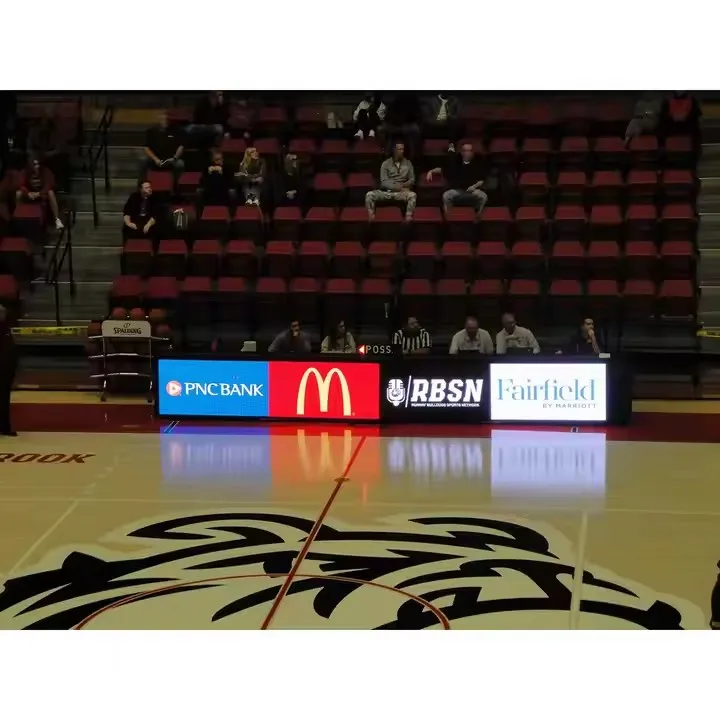 Large Football Stadium Perimeter Led Display Screen Board Outdoor Video Display Pitch Boards Led Screen For Football Field