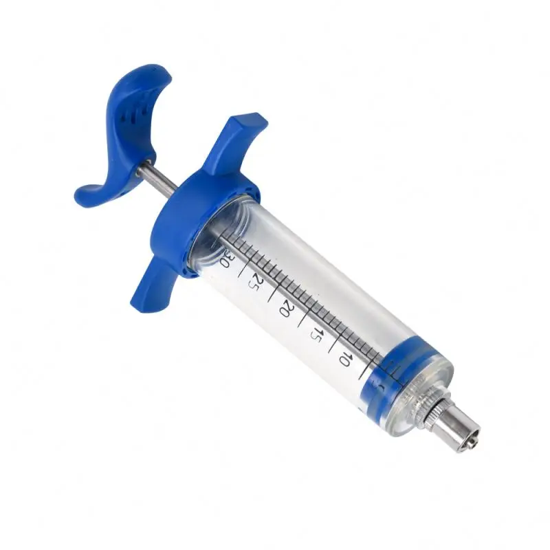 Обычный шприц 30 мл ветеринарные пластиковые шприцы для инжекторов