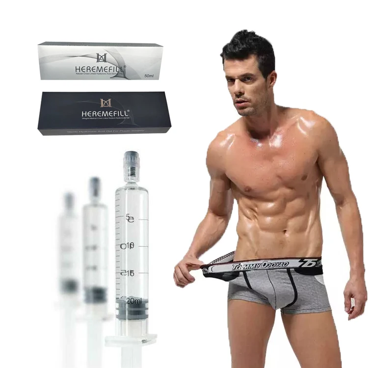 Male enlargement injection dermal filler ha neuramis filler pains penile long and big