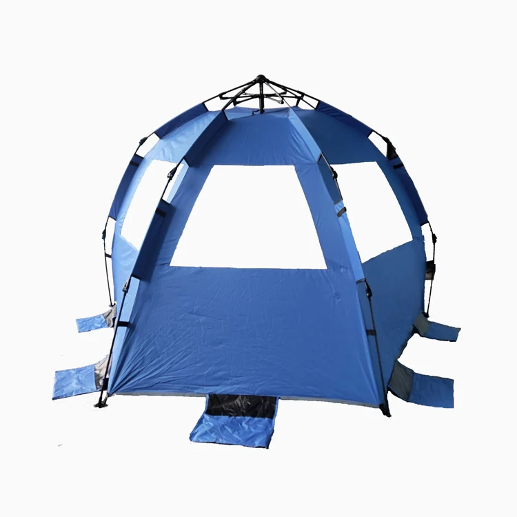 Beach Shade Tent SPF 50+ UV Protection Water-Resistant Pop Up Beach Tent For 3-4 Person