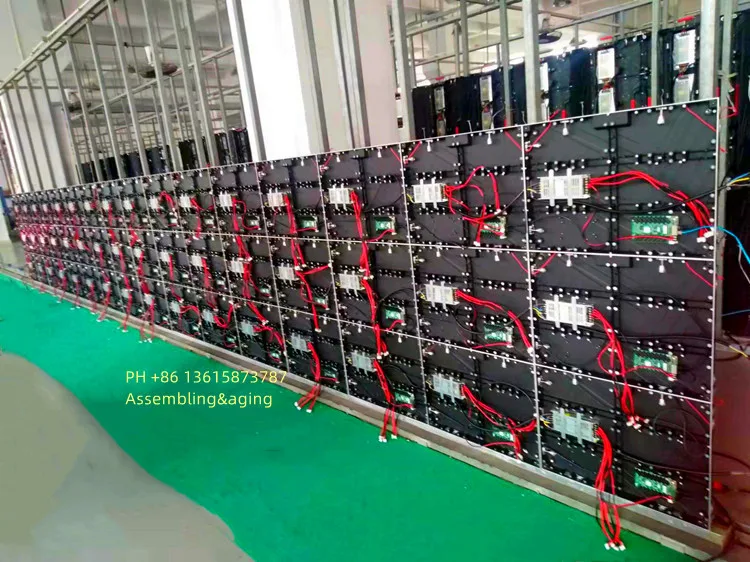P1.25/P1.53/P1.667/P1.86/p2.5/p4   640*480 full front Maintenance magnet installation before renting LED display screen indoor