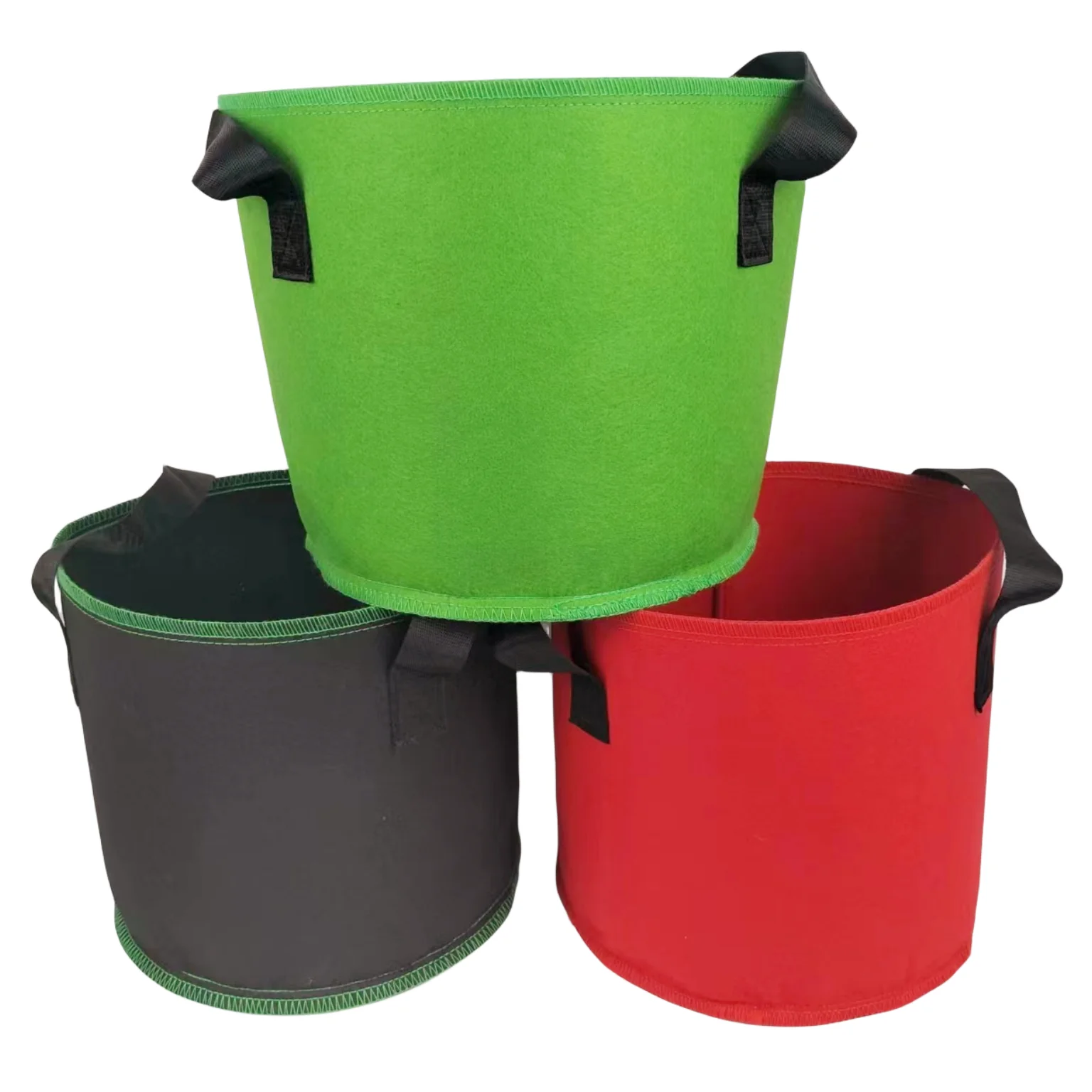5-Gallon Plant Grow Bags Bundle Packing  Plant Fabric Pots Improved Drainage Aeration Fabric Pots with Handles