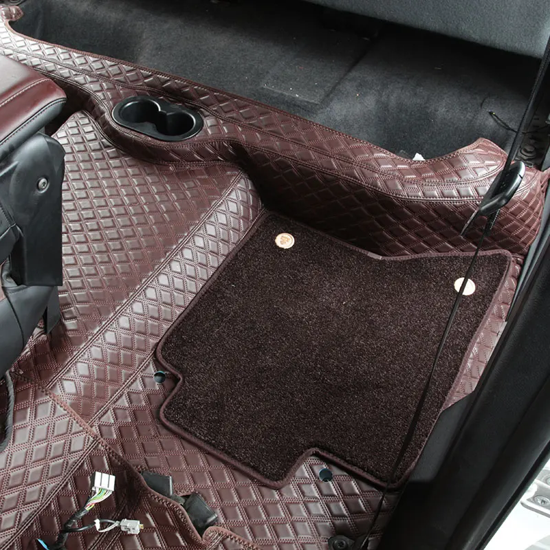 Customized 360 soft bag with full coverage genuine leather car pickup pad suitable for Dodge Ram 2014-2024