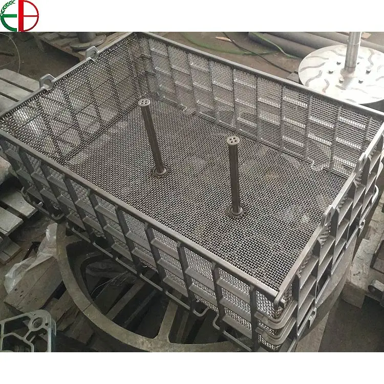 Heat Treatment Wire Mesh Basket,1.4848 Heat-resistant Steel Baskets EB22214
