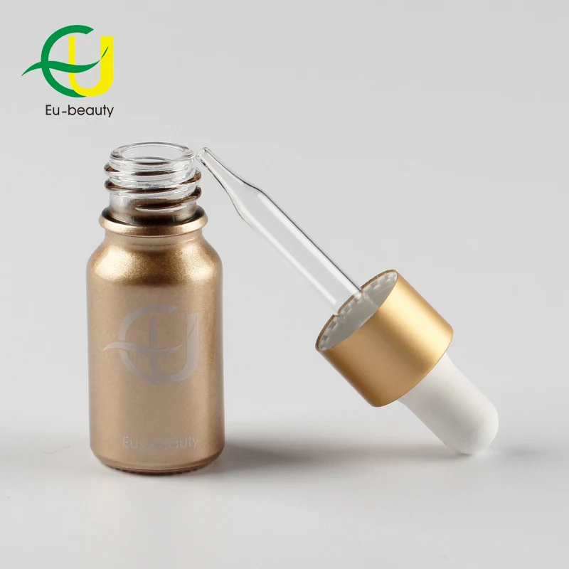 Стеклянная бутылка для эфирного масла с пипеткой, 10 мл