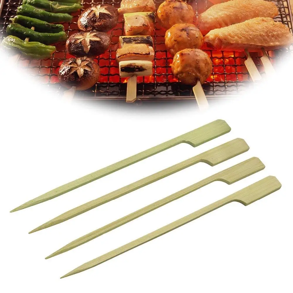 China factory manufacture bamboo and wooden bbq skewer