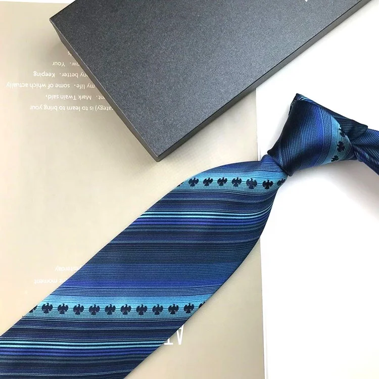 China Manufacturer Custom Necktie With Logo And Box Packaging Tie