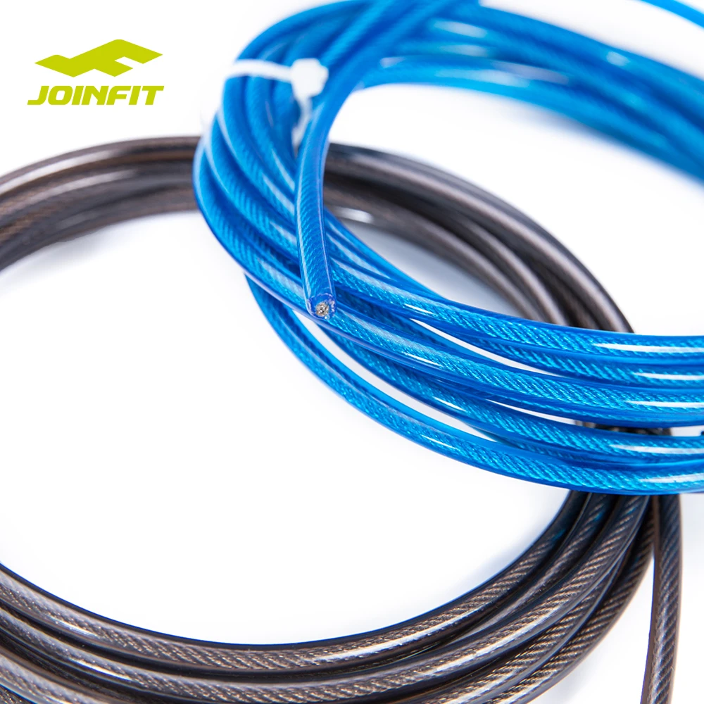 chinese crossfits exercise heavy skipping rope custom adjustable Tpu Speed Steel Wire Skipping jump rope