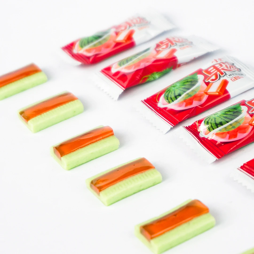 Exotic Snacks Strawberry Flavored Chewing Gums Sweet Fruit Bubble Gum Jelly Candies Special Gummy Dulces