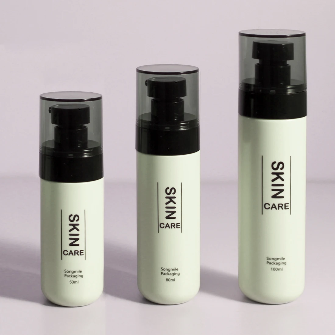 New 50ml 80ml 100ml cream cosmetic packaging plastic tube skin care luxury skincare packaging sunscreen face cream bottle