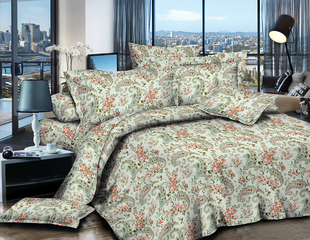 Factory delivery HIGH QUALITY 100% polyester print fabric for home textile wholesale with more than 300 weaving machines