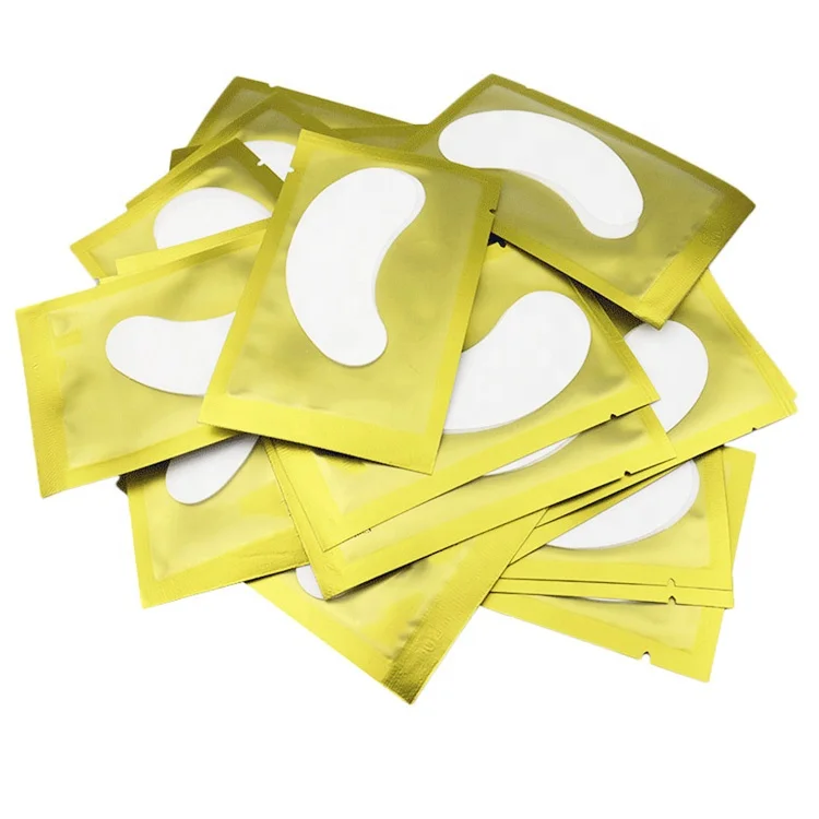 
paper patches eyelashes under eye pads lashes eyelashes extension paper patches eye tips sticker wraps makeup tools 