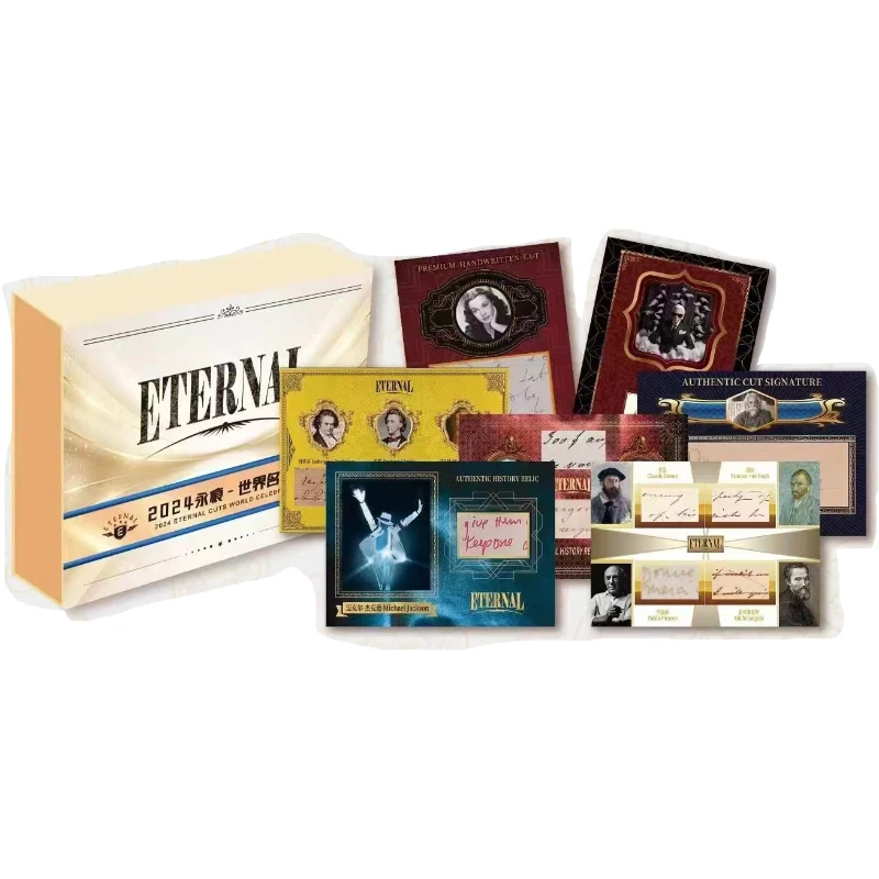 wholesale case 10 sealed box TRADING CARDS 2024 ETERNAL CUTS WORLD CELLEBRITIES EDITION