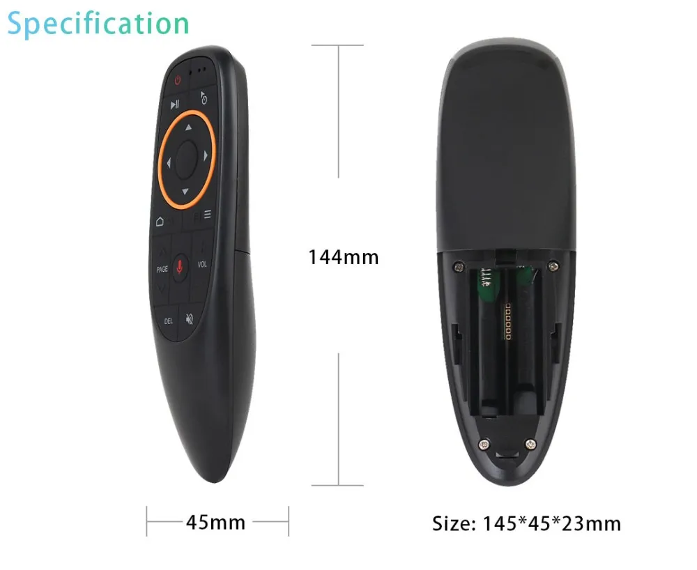  Голосовое дистанционное управление 2 4g air mouse умная рекламная беспроводная мышь с голосовым управлением от