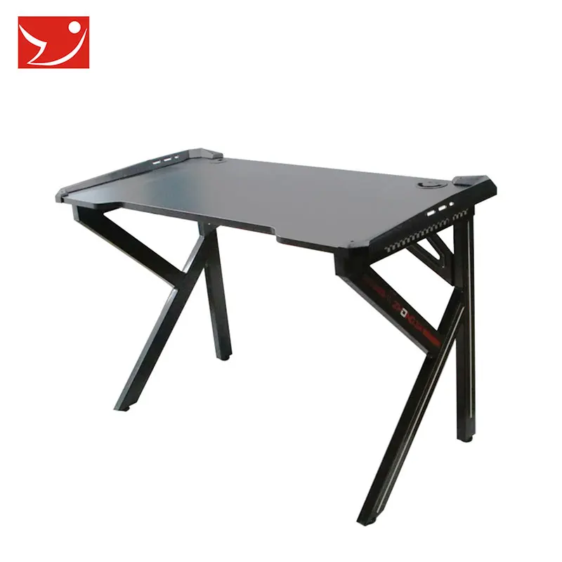 Large Size Led Light Computer Gaming Table