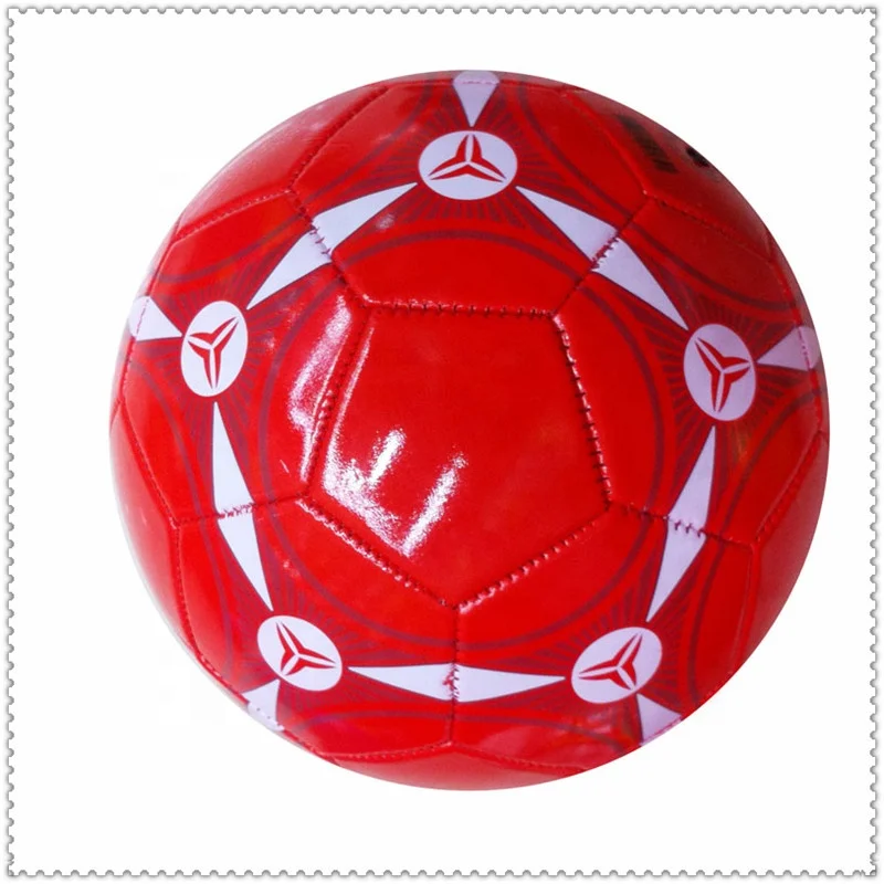 New Design Machine Stitch PVC Match Football Thermo Bonded Size 5 Training Soccer Ball