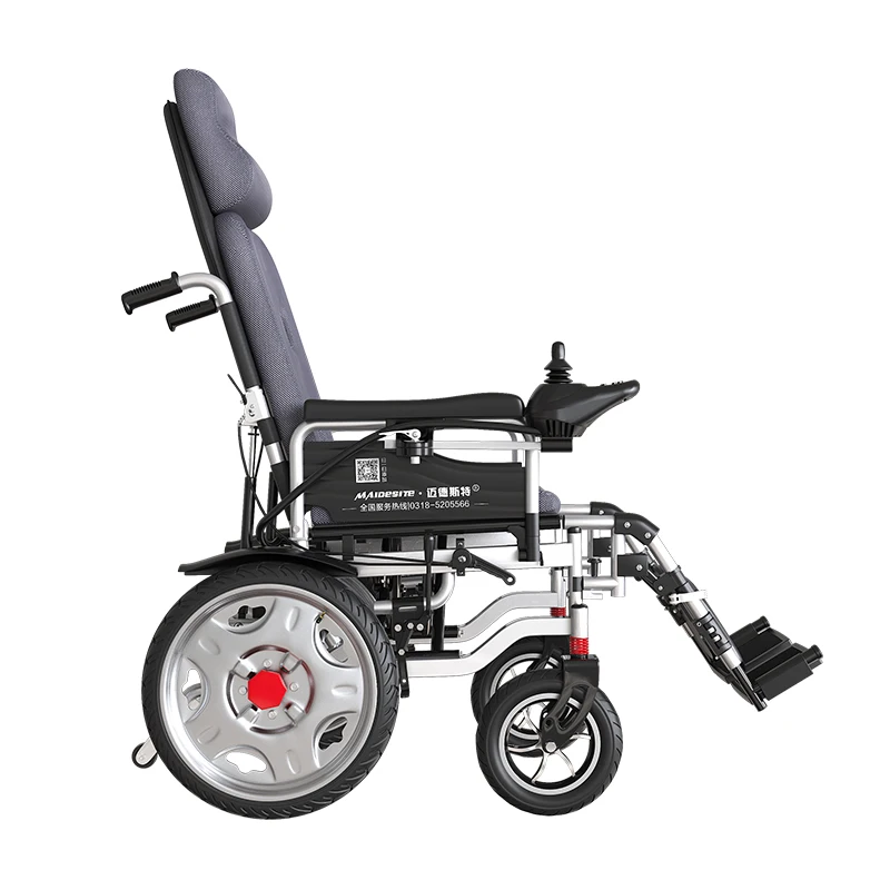 812 heavy duty height adjusting electric wheelchair