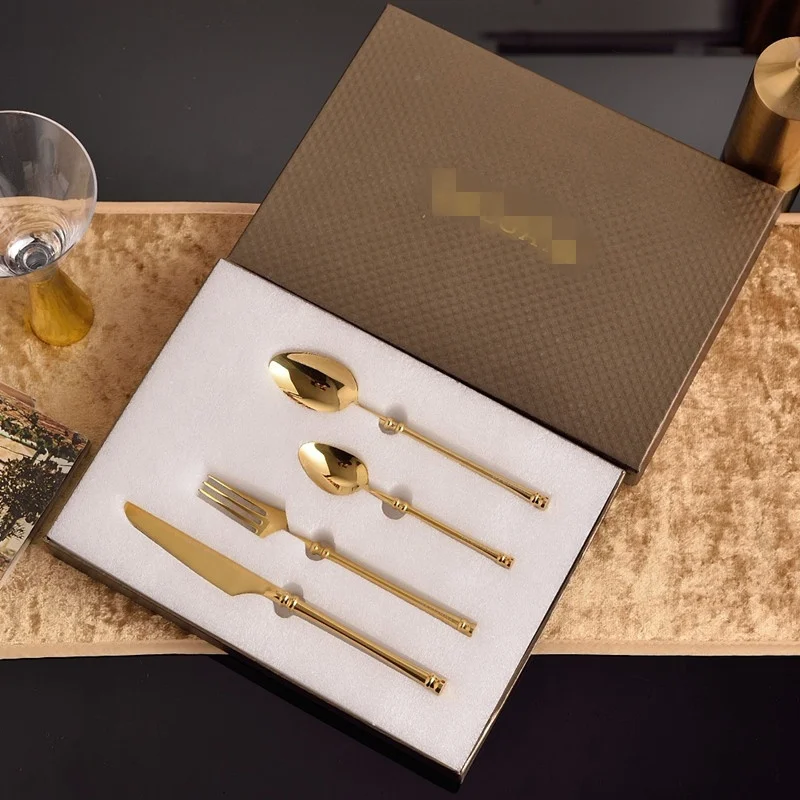 Hot Selling B Series Stainless Steel Tableware Knife Fork Spoon Set