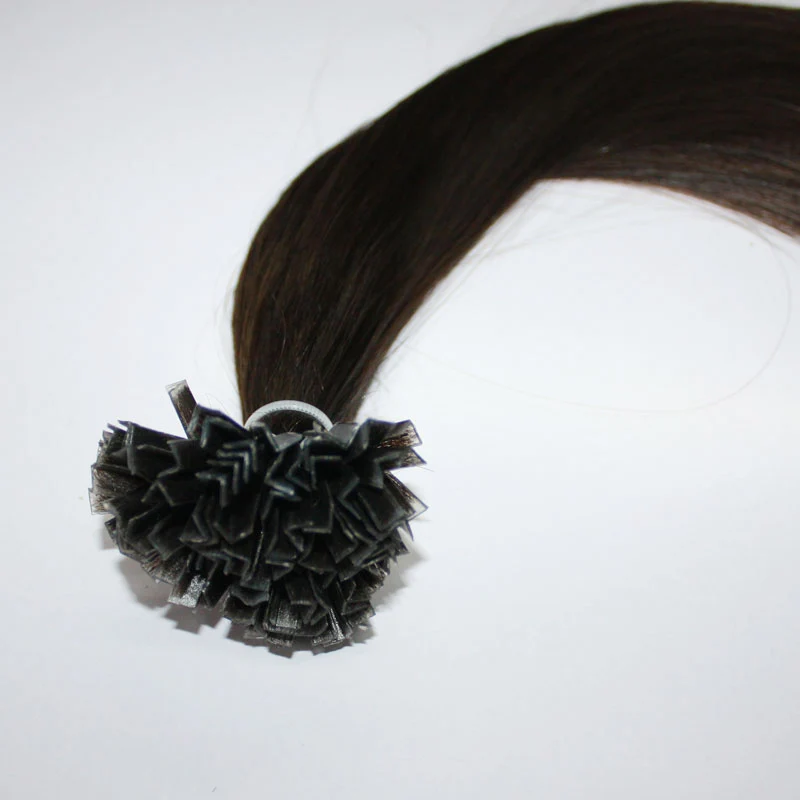 1g strand 25g/pack  200g/lot Best Selling Russian hair russian hair extensions peruvian virgin remy V tip hair extens