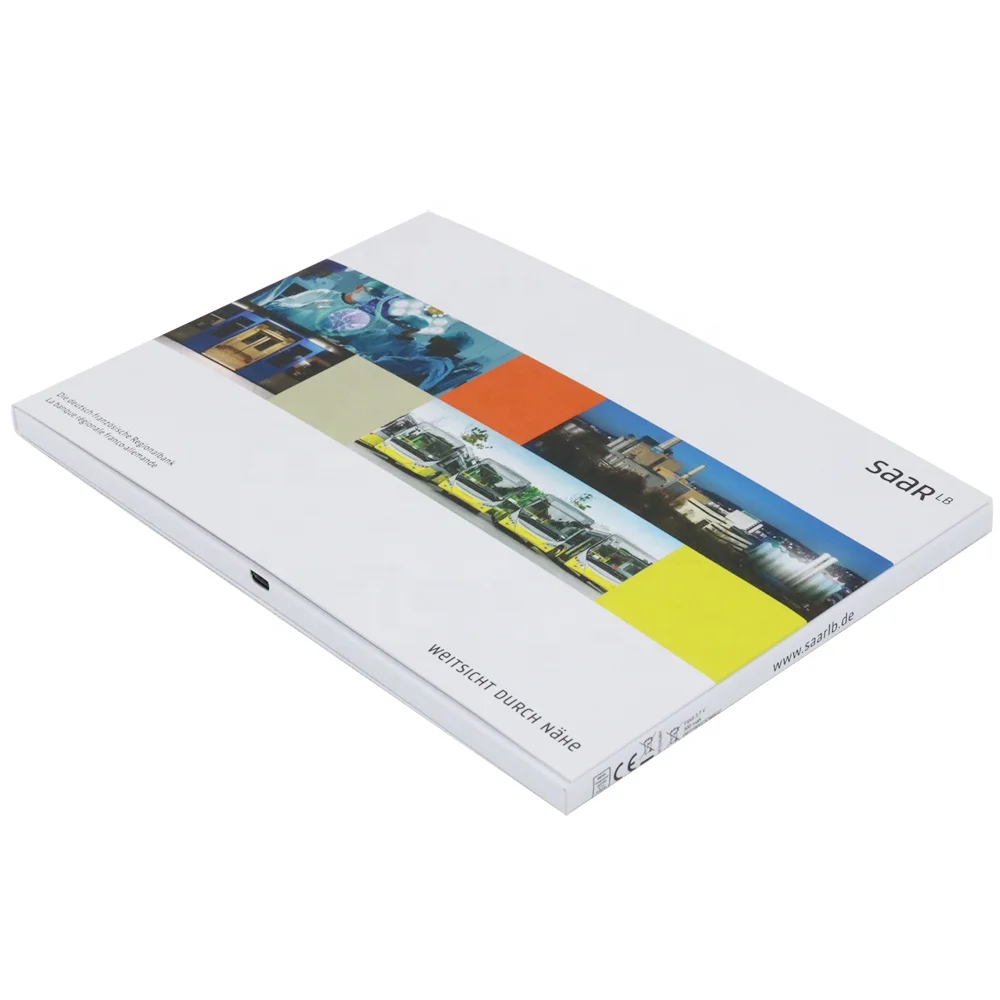 a5 lcd touch screen 5 inch video book brochure custom video greeting card printing custom hd video brochure components