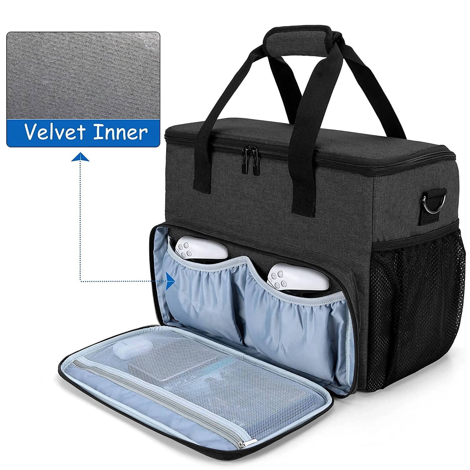 Customize Storage  Bag For PS4 PS5 Console Games Accessories Included Game-pad Controller Protective Box