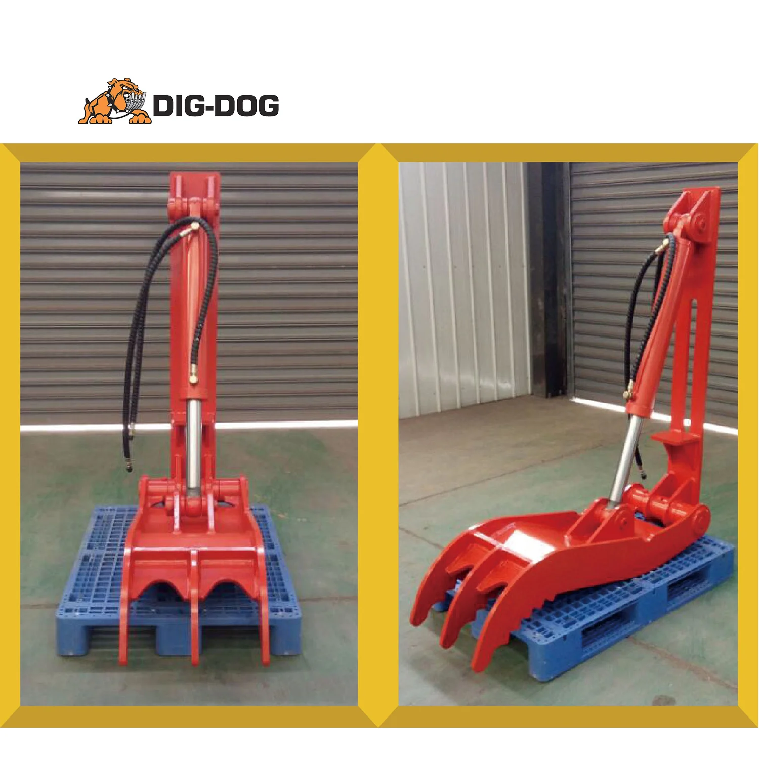 DIG-DOG ODM OEM mini excavator thumbs excavator thumbs for kobelco