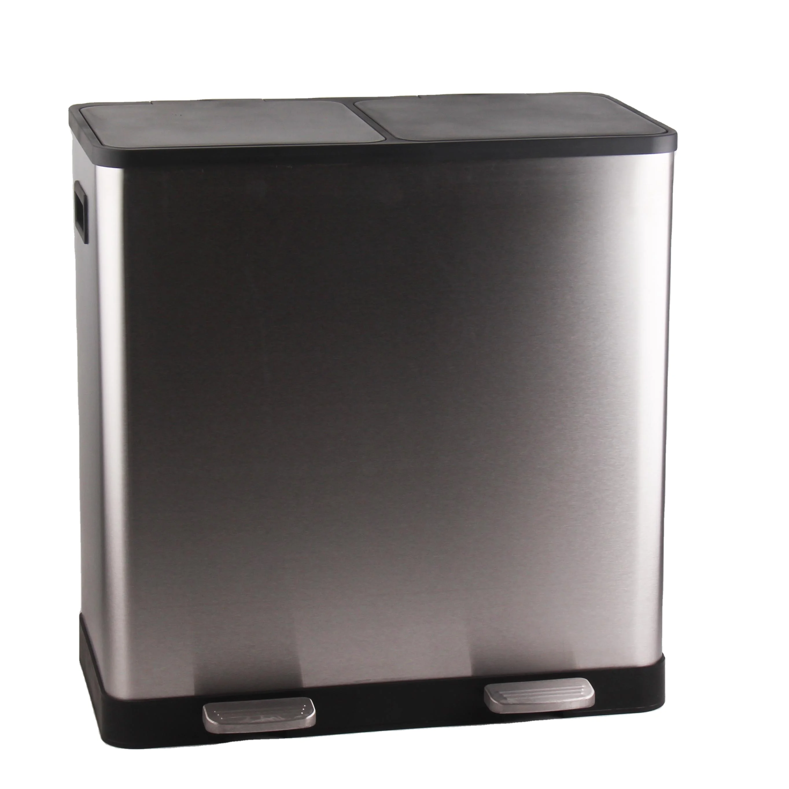 Cheap Price big liter plastic recycling waste bin and pedal dustbin Kitchen waste bin Waterproof trash bin