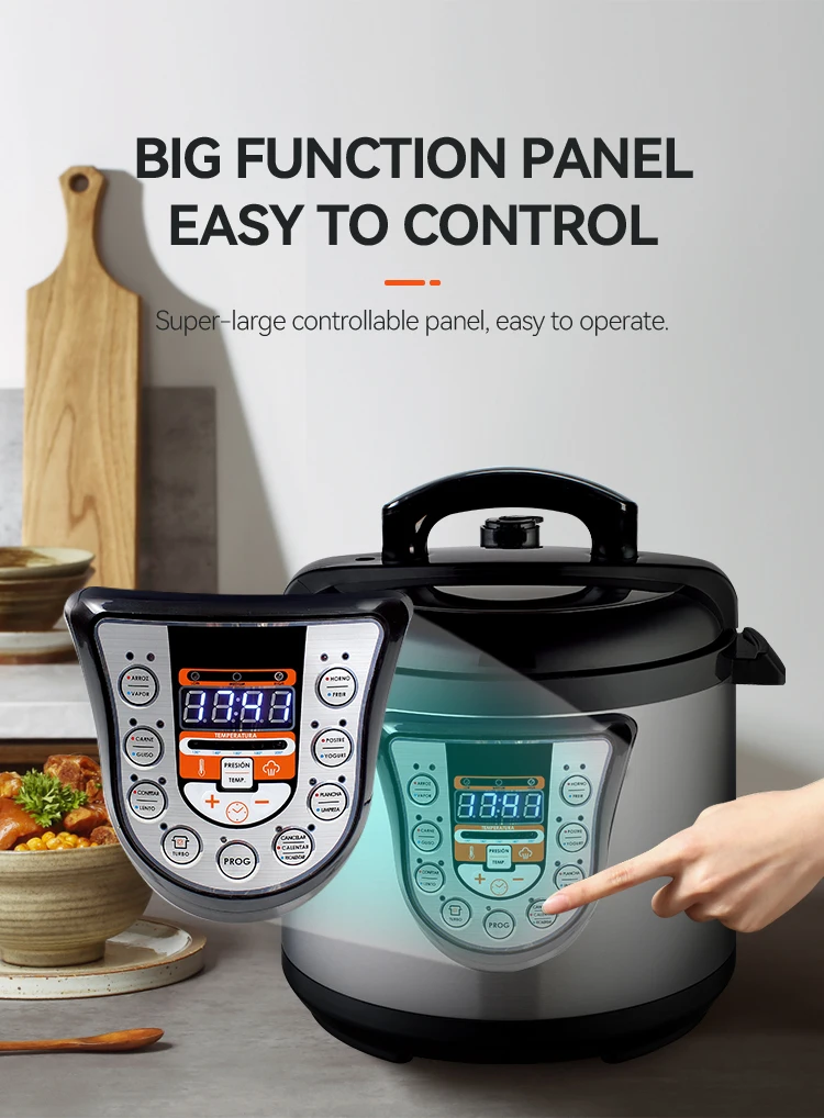 factory new arrival 5 L 6 L 8 L 10 L spare parts electric multi cooker electric pressure cooker with aluminum pot