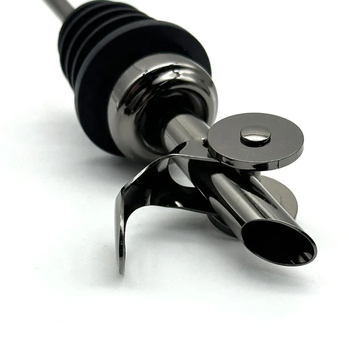 304 stainless steel automatic opening and closing kitchen spice bottle stoppers oil pourer