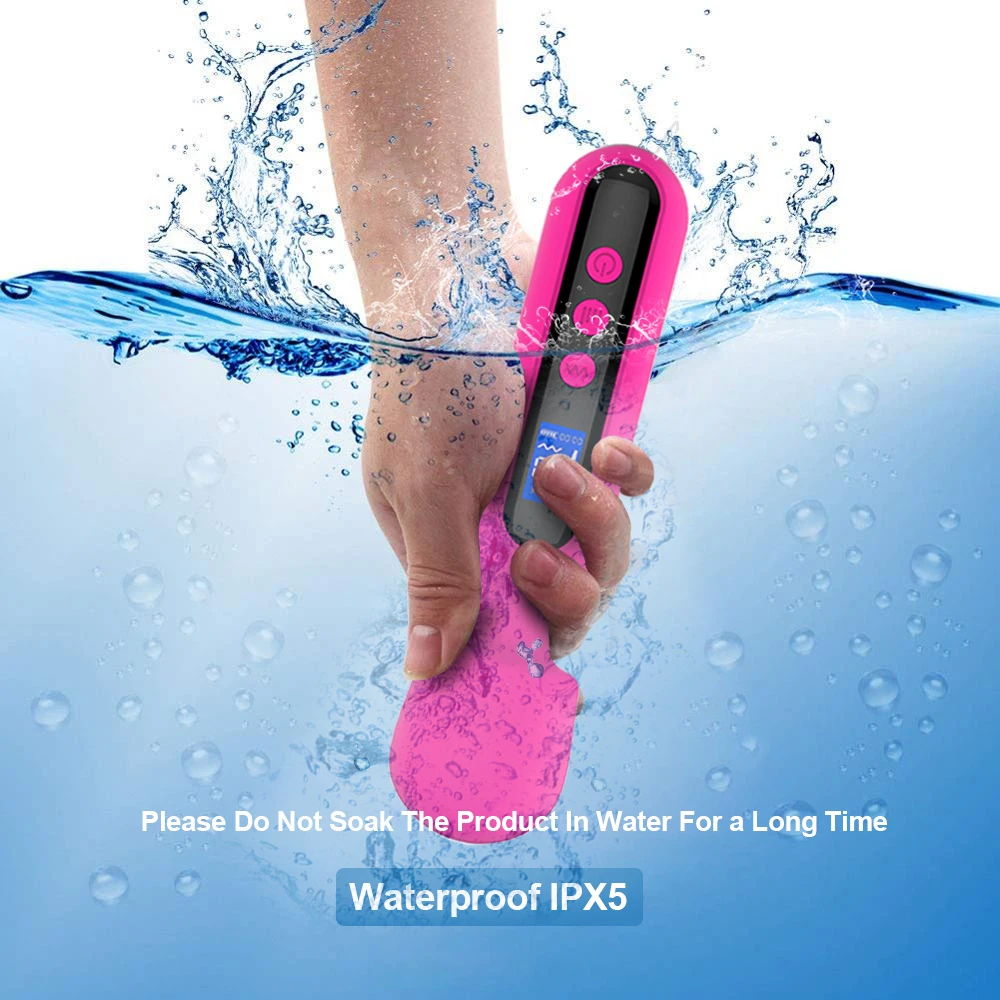 Lcd Display Japanese Av Sex Massager Personal Magic Vibrator Wand Stimulator Clit Vagine Mini Massager Wand Vibrator